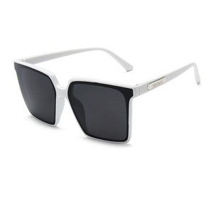 Paris Hilton Style Square Oversized Sunglasses WHITE